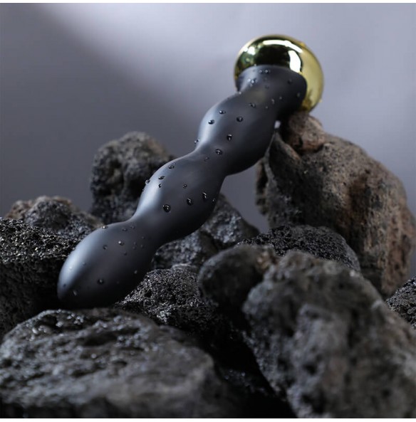 MizzZee - Electric Shock Anal Plug Vibrator (Chargeable - Black) MizzZee - Electric Shock Anal Plug Vibrator (Chargeable - Black)